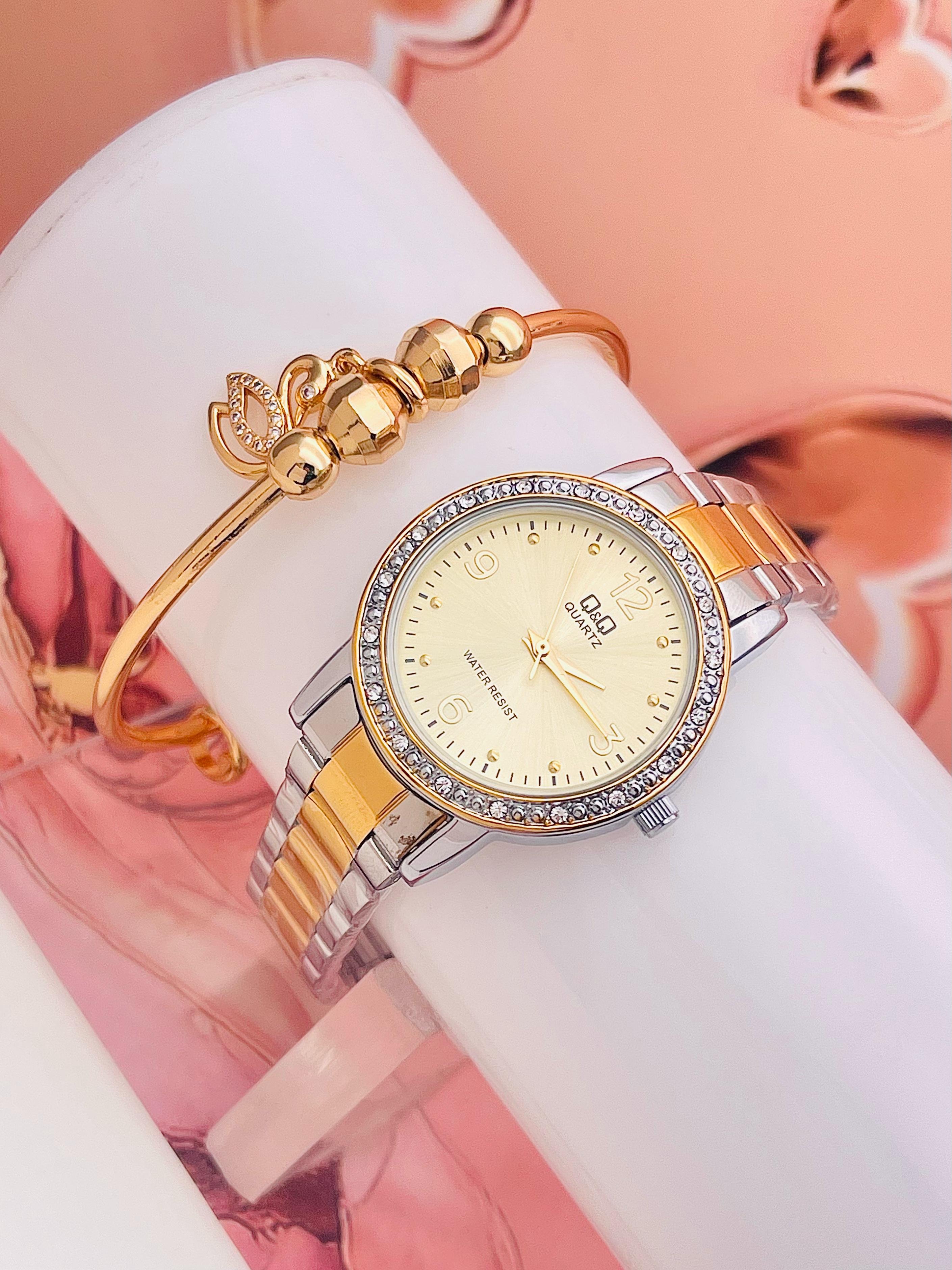 Reloj Q&Q Style Yess Lady Piedras