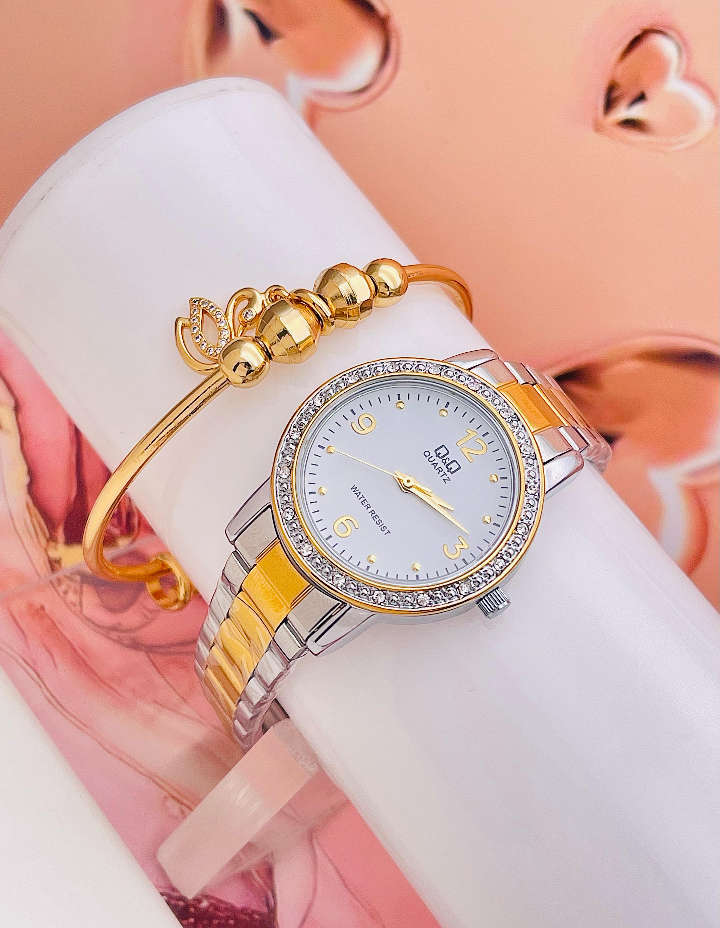 Reloj Q&Q Style Yess Lady Piedras