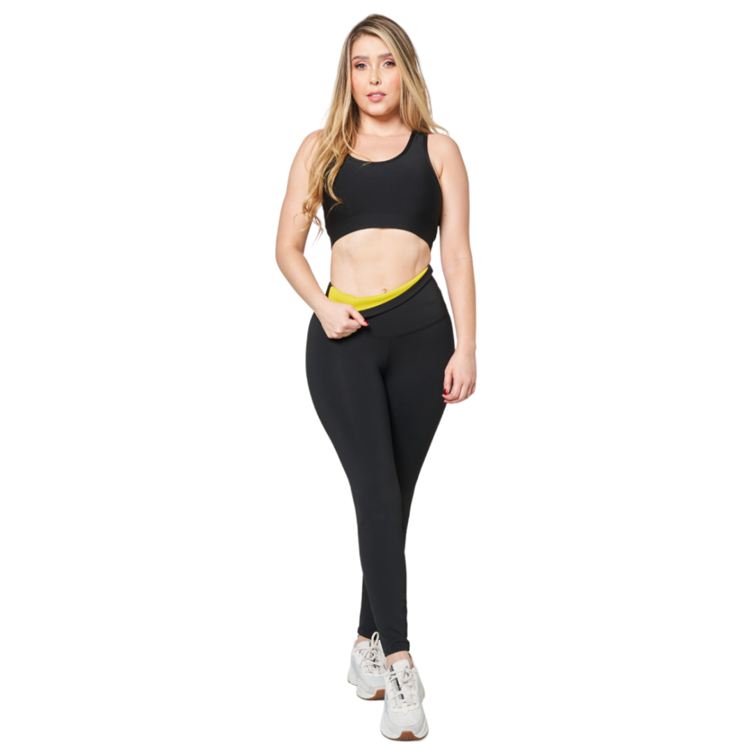 CONJUNTO DEPORTIVO LEGGINS NEOPRENO +TOP