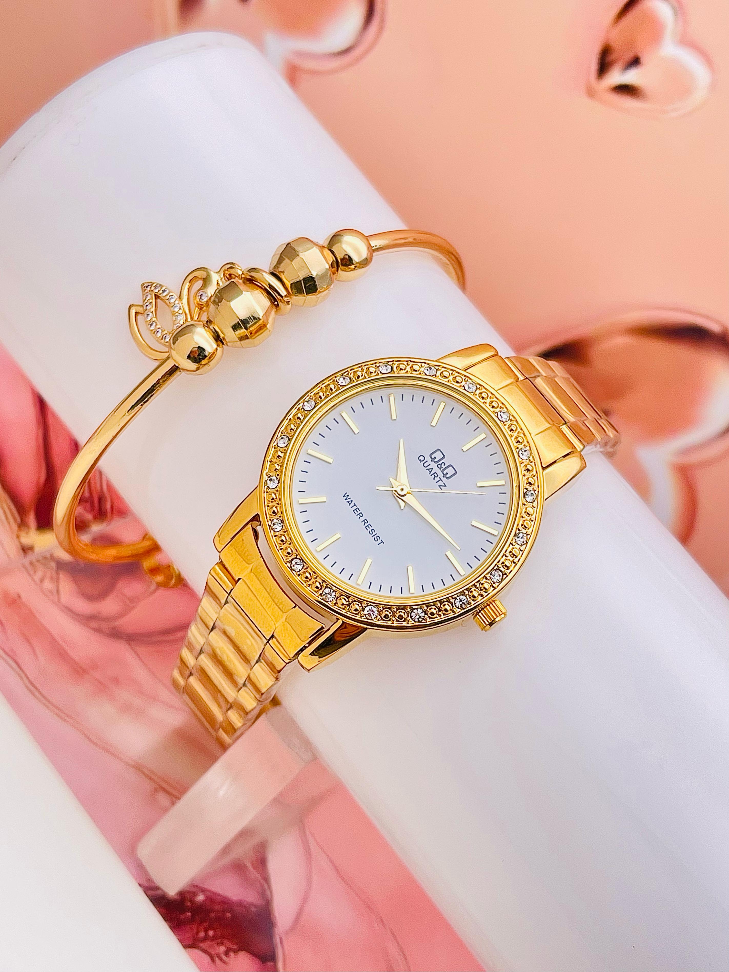 Reloj Q&Q Style Yess Lady Piedras