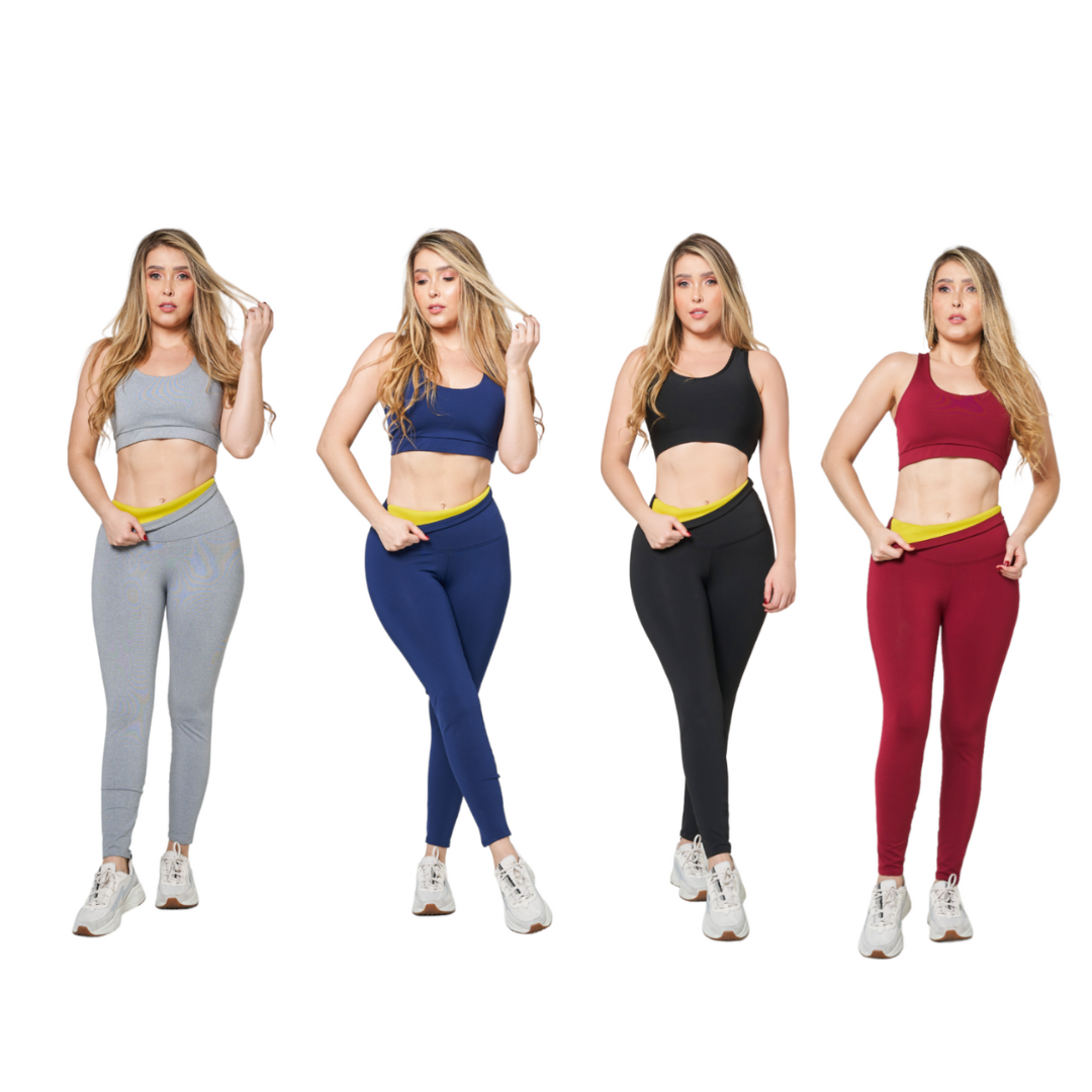CONJUNTO DEPORTIVO LEGGINS NEOPRENO +TOP