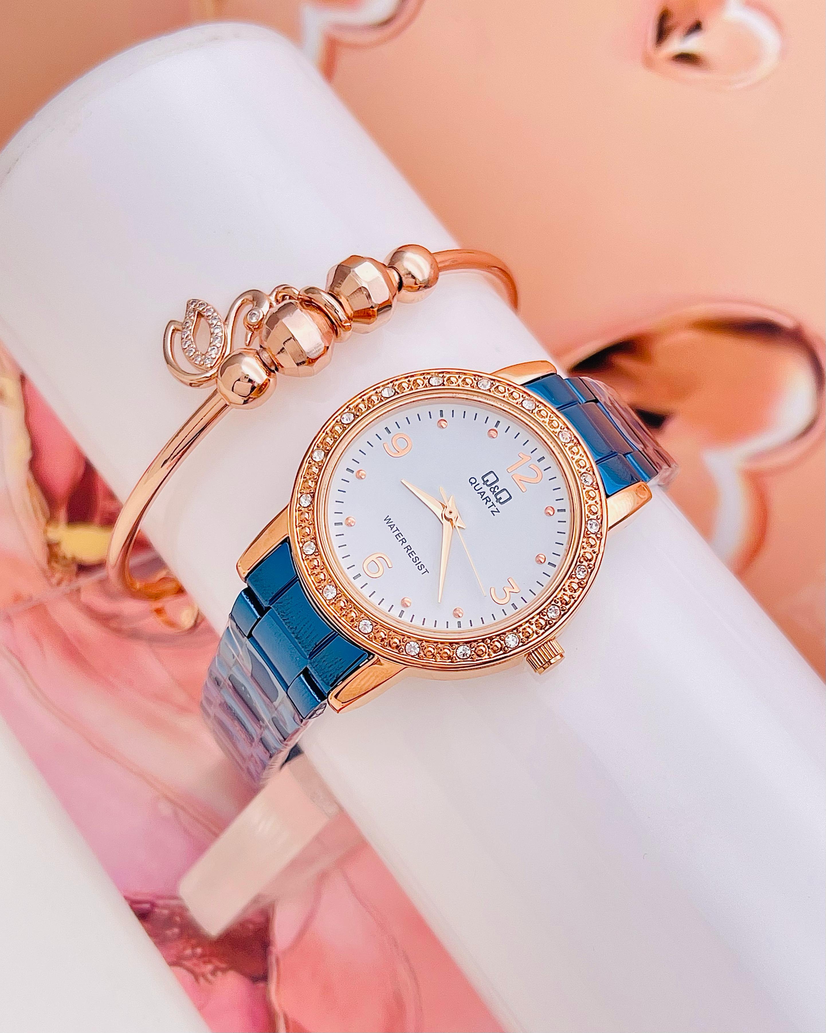Reloj Q&Q Style Yess Lady Piedras
