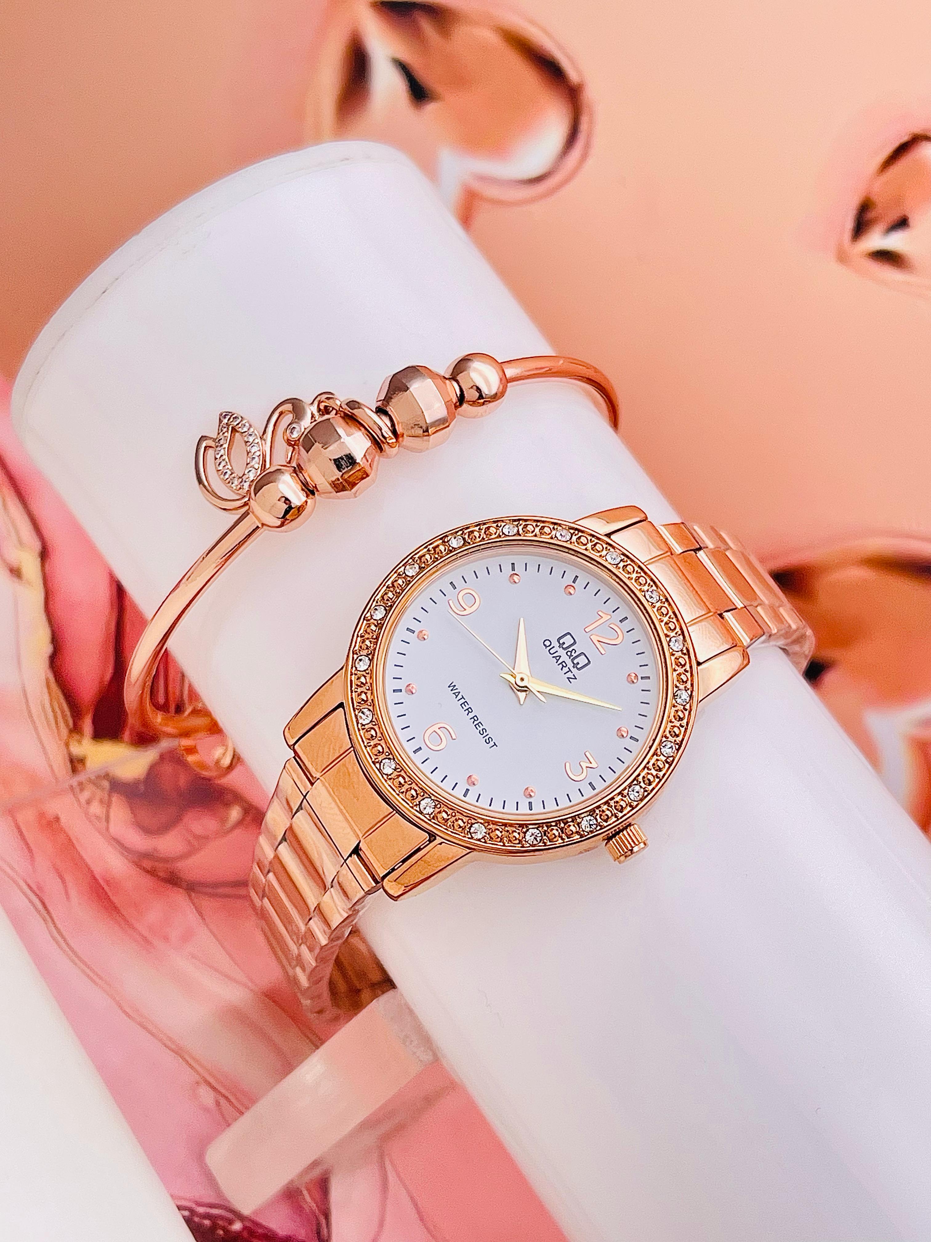 Reloj Q&Q Style Yess Lady Piedras